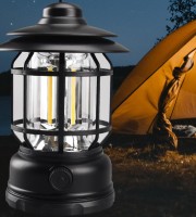 LED Camping Lantern Rechargeable Light